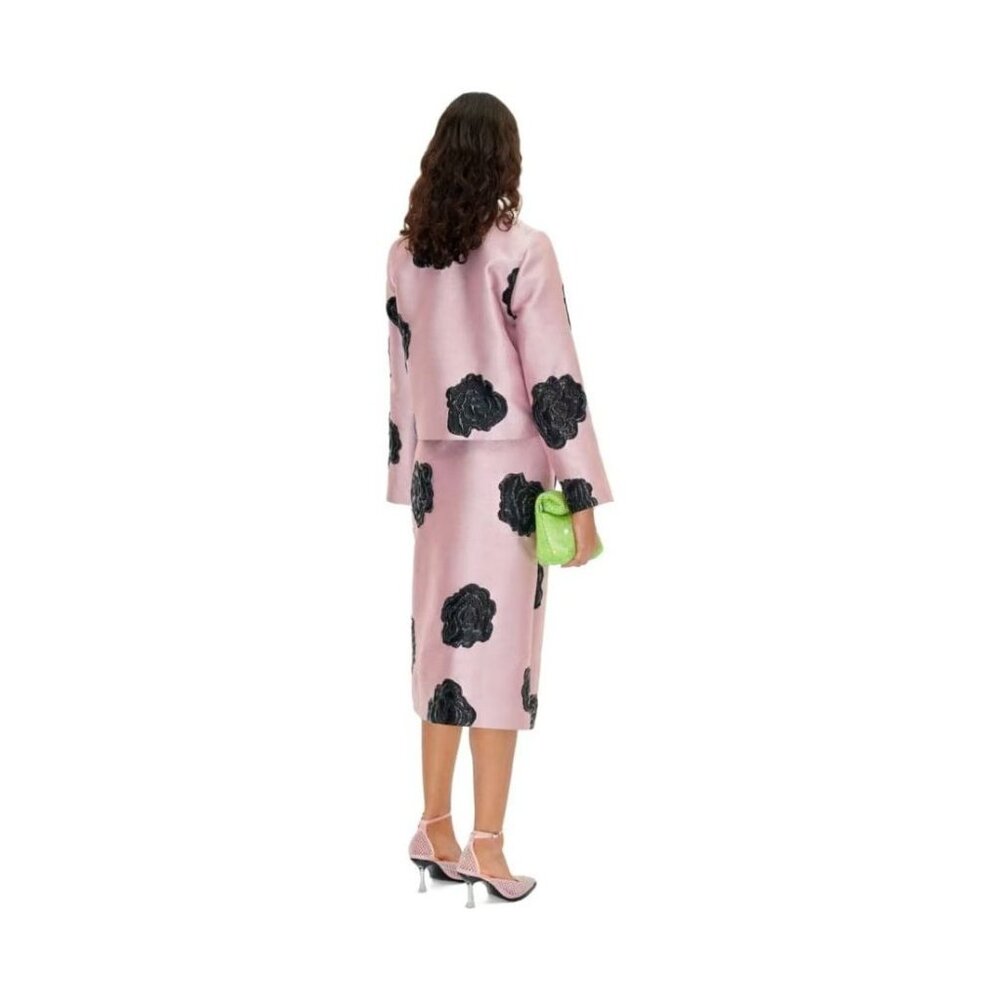 NWOT Stine Goya Kiana Rose Jacquard Pink Jacket Size M - Picture 3 of 16
